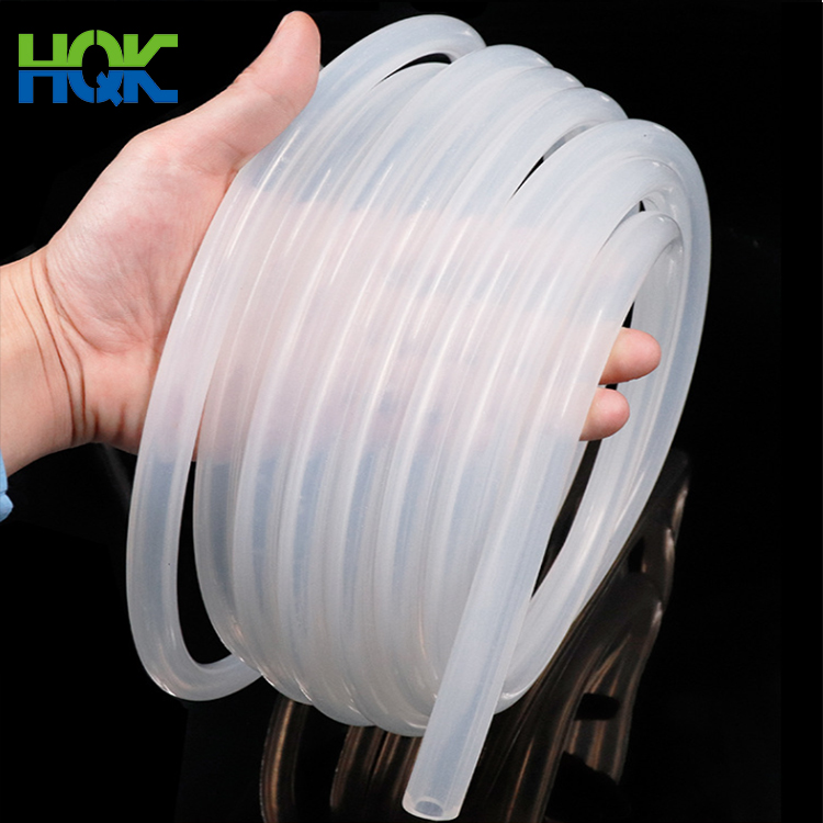 Customized Transparent High Temperature Resistant Silicone Tube Food Grade Clear Tubes