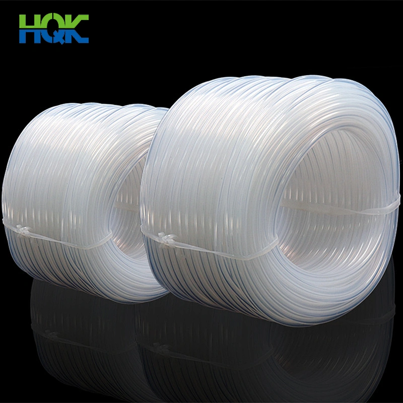 Customized Transparent High Temperature Resistant Silicone Tube Food Grade Clear Tubes